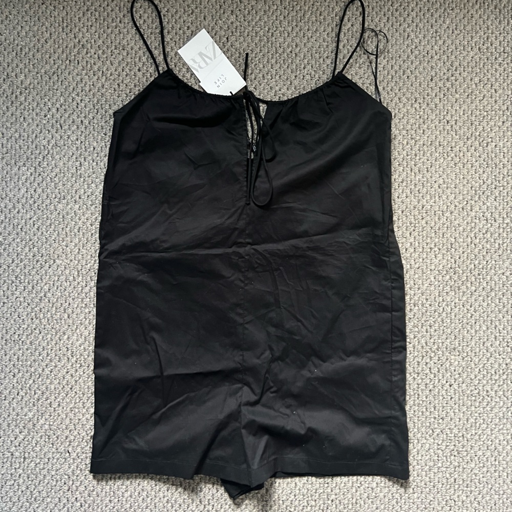 Little black romper